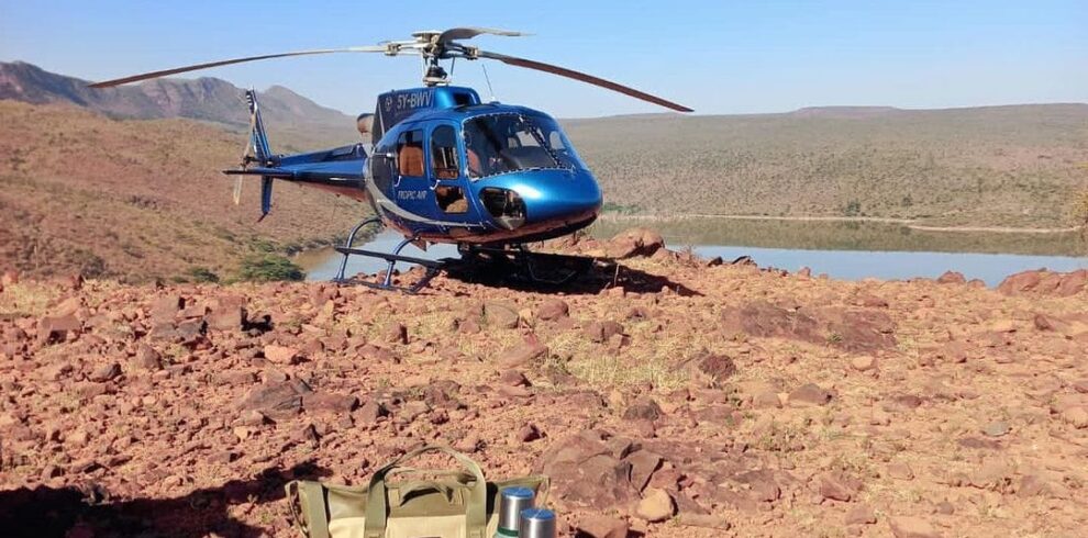 helicopter safari-gaga-toours kenya