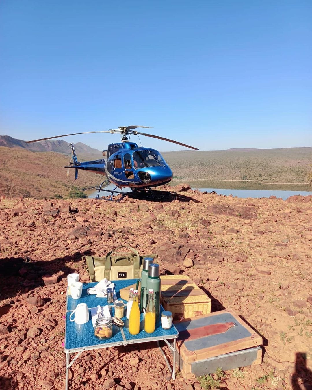 helicopter safari-gaga-toours kenya